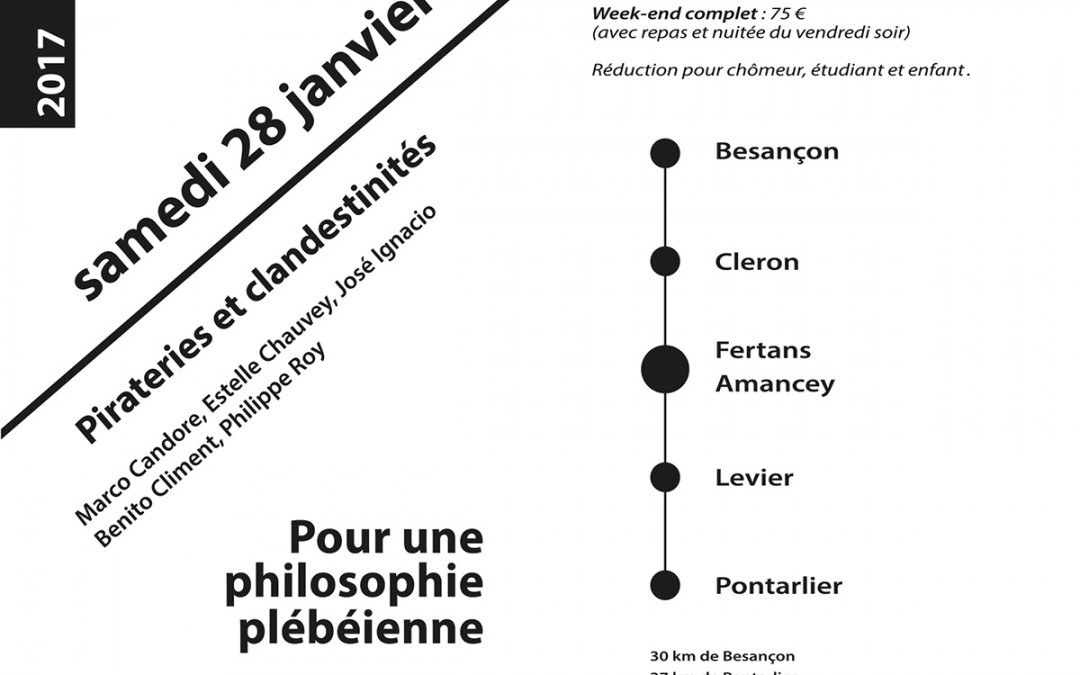 Atelier de philosophie plébéienne